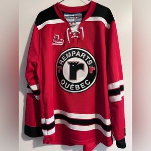 Quebec Ramparts QMJHL home jersey